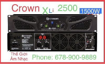 Power Amplifier Crown XLi 2500 (1500w)